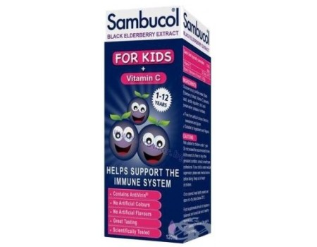 Sambucol syrop for kids 120 ml.